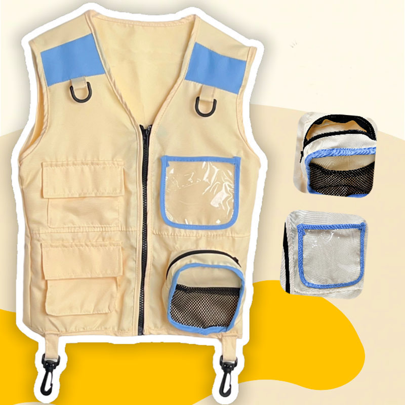 Outdoor Adventure With Kids - Kinder Explorer Weste Rollenspiel Cosplay Camping