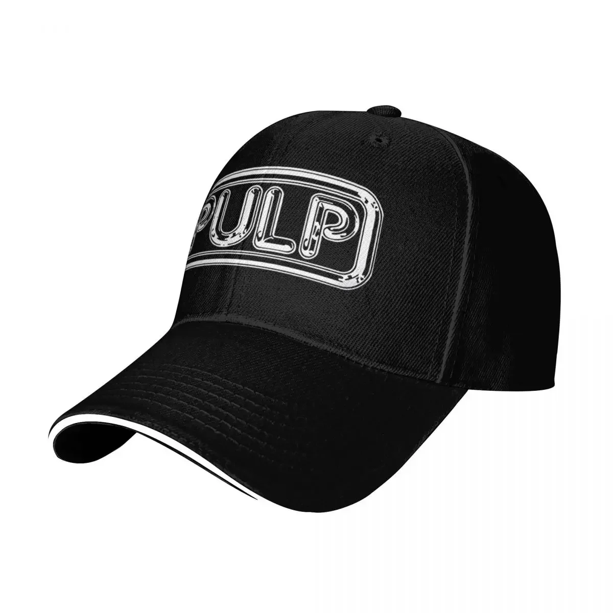 Outdoor Adventure Logo - Neue Pulp Rounded Black Logo Outdoor-Abenteuer-Kappe