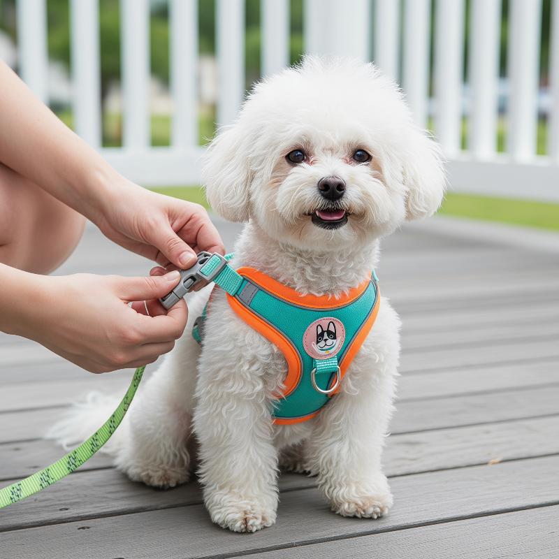 Outdoor Adventure Walks - Leichtes, verstellbares Hundegeschirr- und Leinen-Set mit