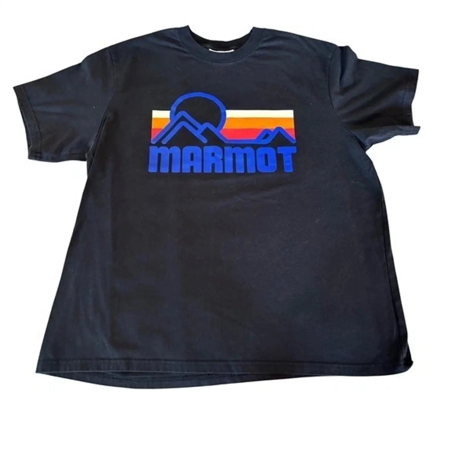 Outdoor Adventure Logo - Marmot Mountain Works Herren XL Schwarzes
