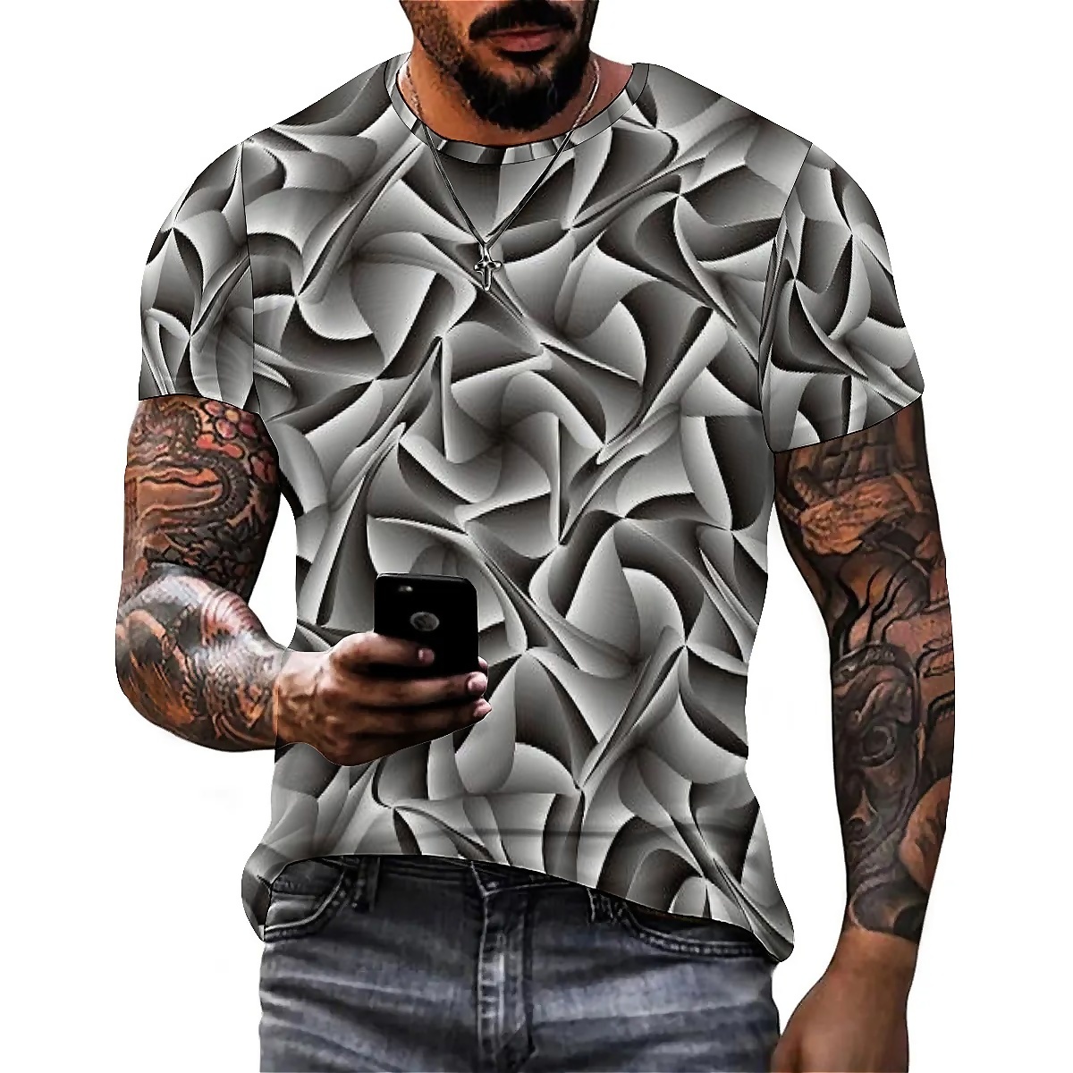 Outdoor Adventure Logo - 2026 New Style Outdoor Adventure Herren-T-Shirt-Oberteil