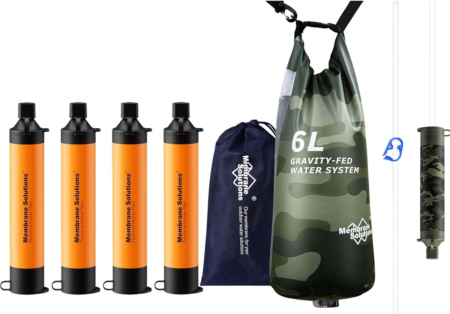Pro 6L Camo Gravity Wasserfilt – Water Filter Straw Bewertung und Preis
