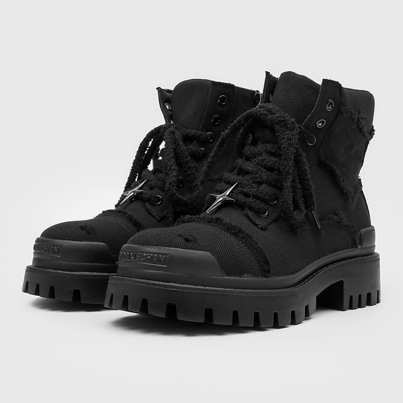Herren High-Top-Plateaustiefel – Outdoor Adventure Hiking Bewertung und Preis