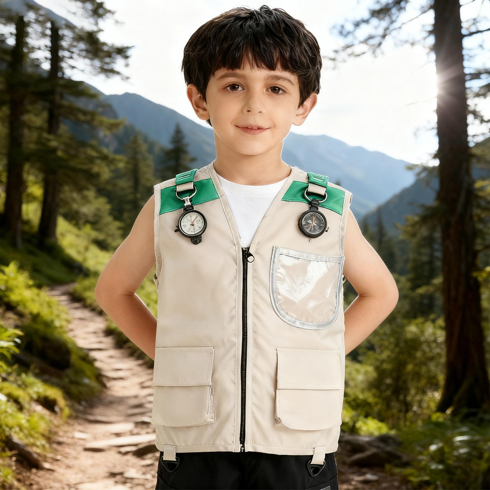 Kinder-Entdeckerweste Kostüm S – Outdoor Adventure With Kids Bewertung und Preis