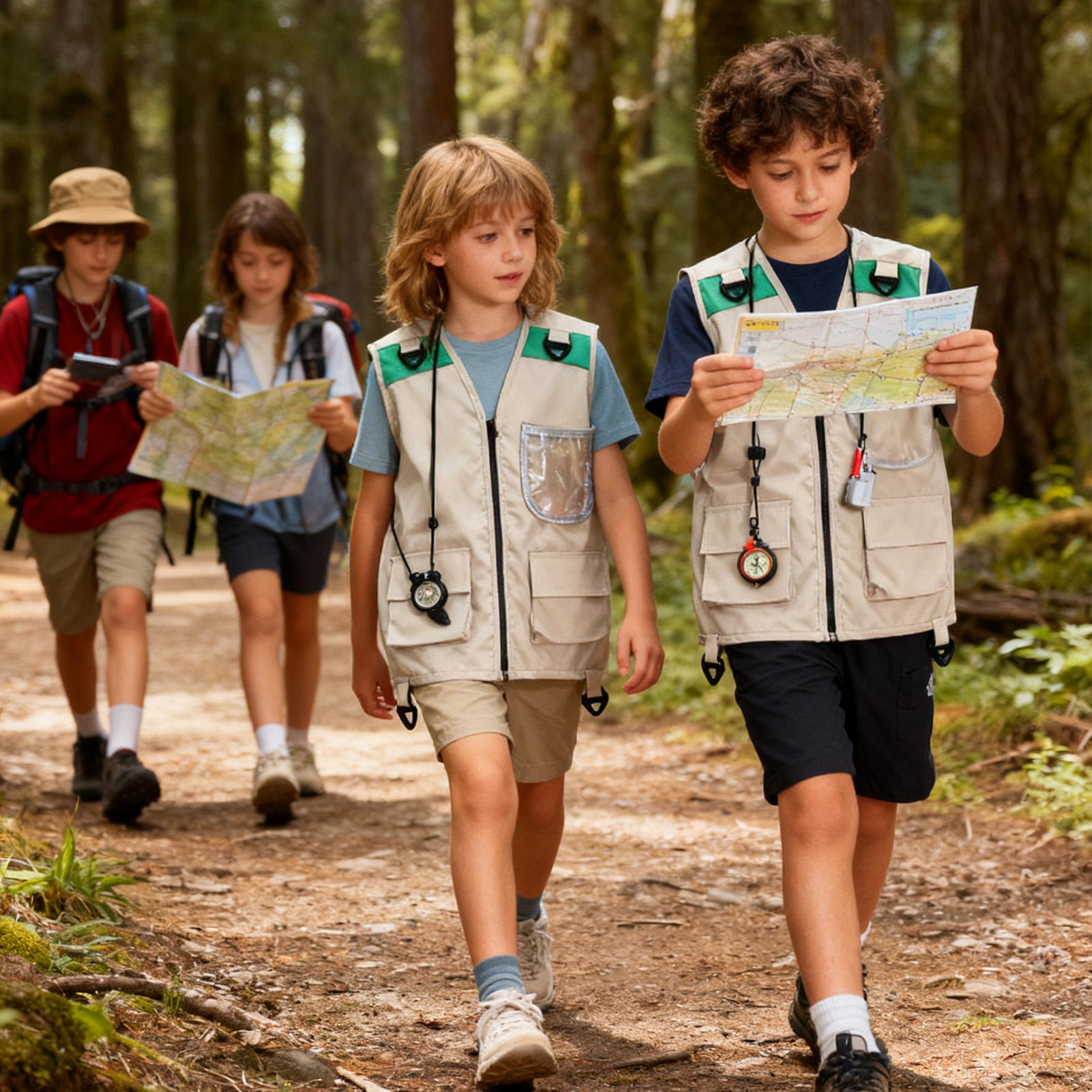 Kinder-Entdeckerweste Kostüm S – Outdoor Adventure With Kids Bewertung und Preis