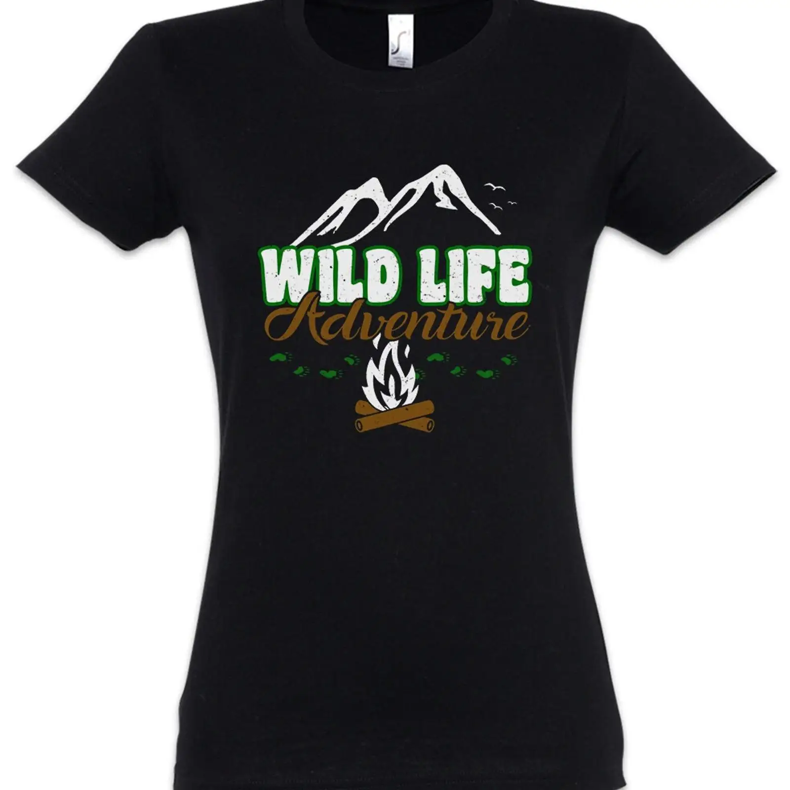 Adventure Logo Damen-T-Shirt,  – Outdoor Adventure Logo Bewertung und Preis