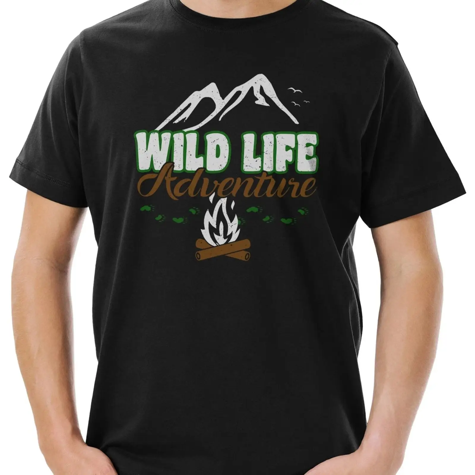 Wild Life Adventure Logo Herre – Outdoor Adventure Logo Bewertung und Preis