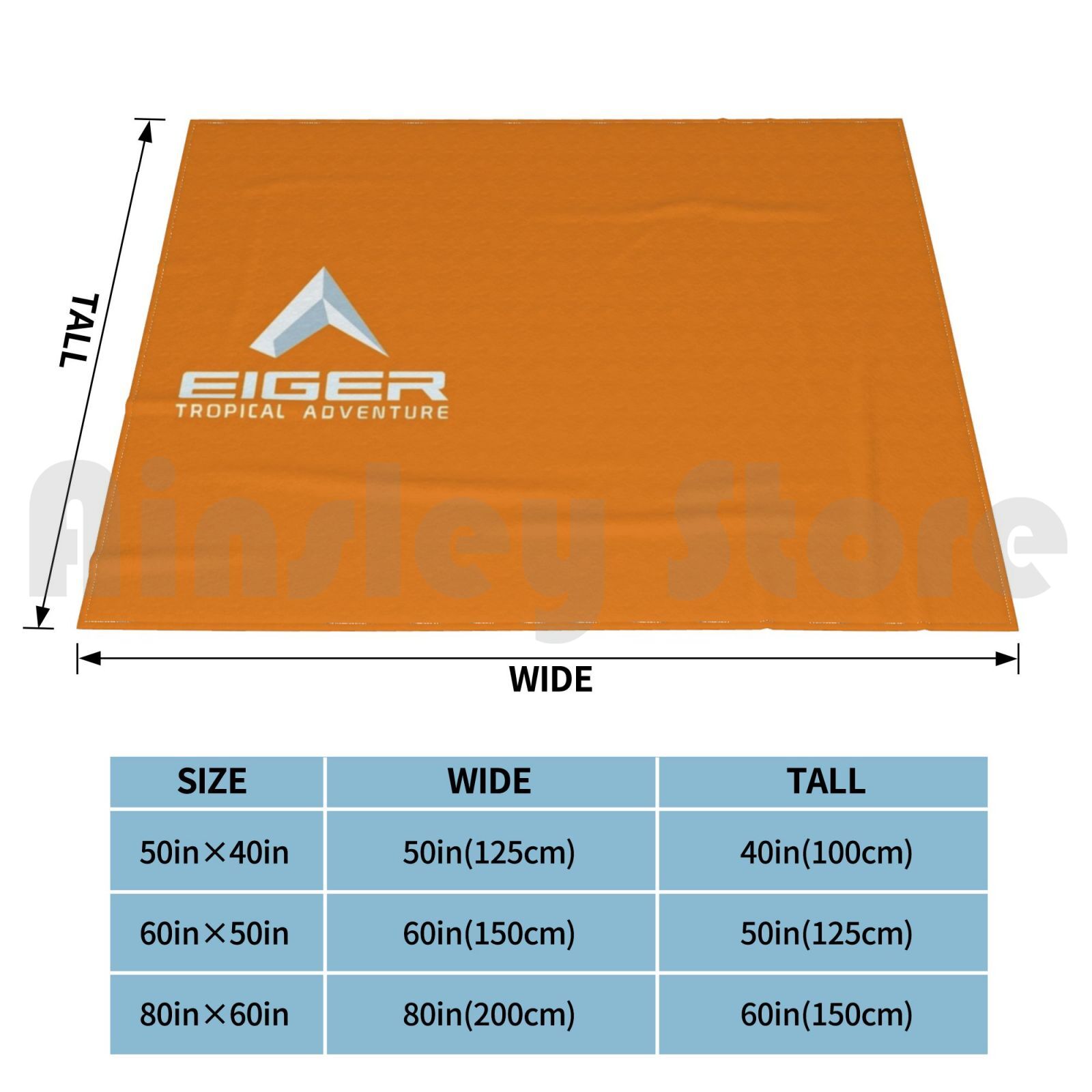 Eiger Tropical Adventure Decke – Outdoor Adventure Logo Bewertung und Preis